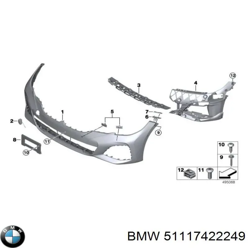 51117422249 BMW 