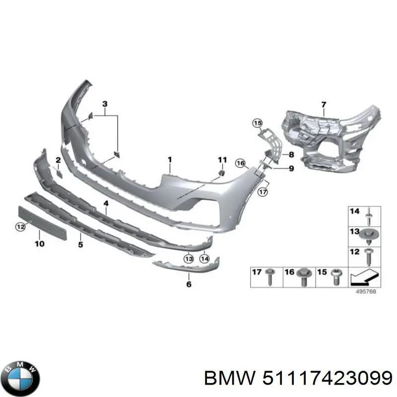  51117423099 BMW