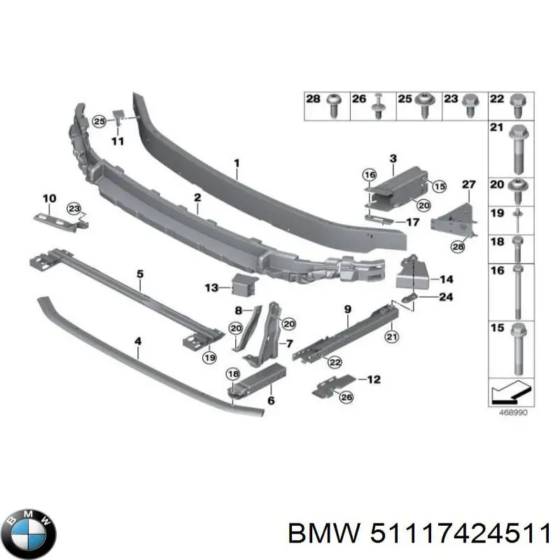  51117424511 BMW