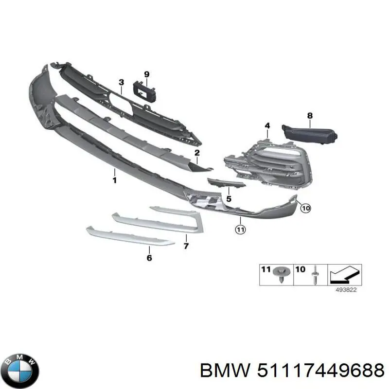  51117449688 BMW