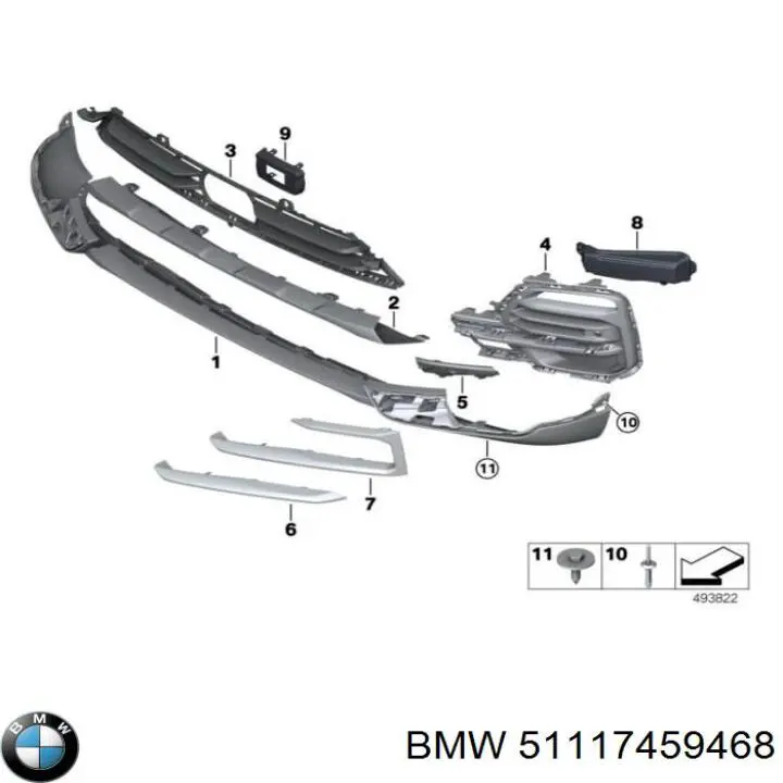  51117459468 BMW