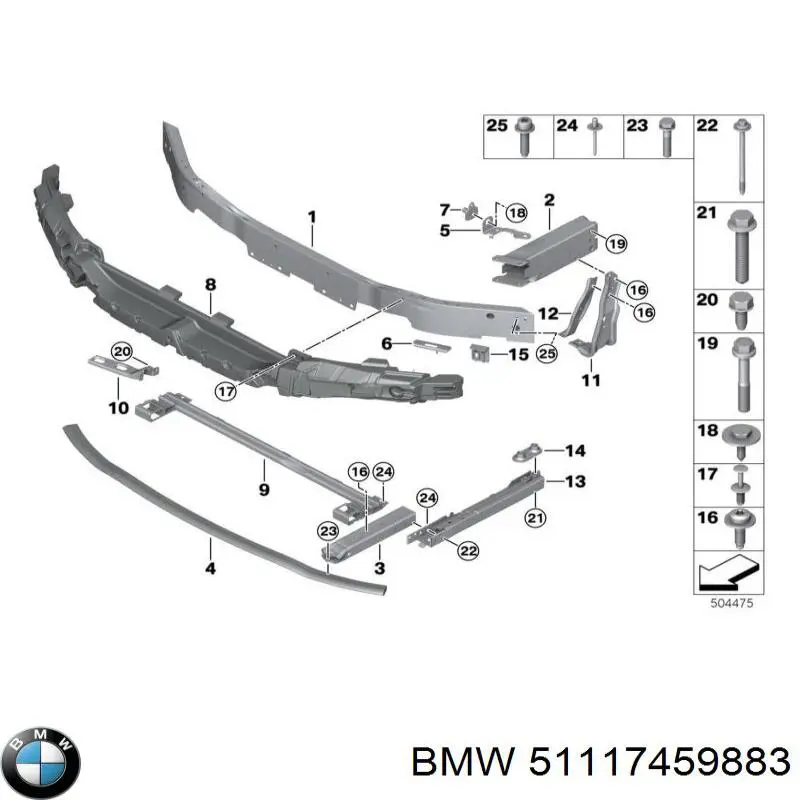  51117459883 BMW