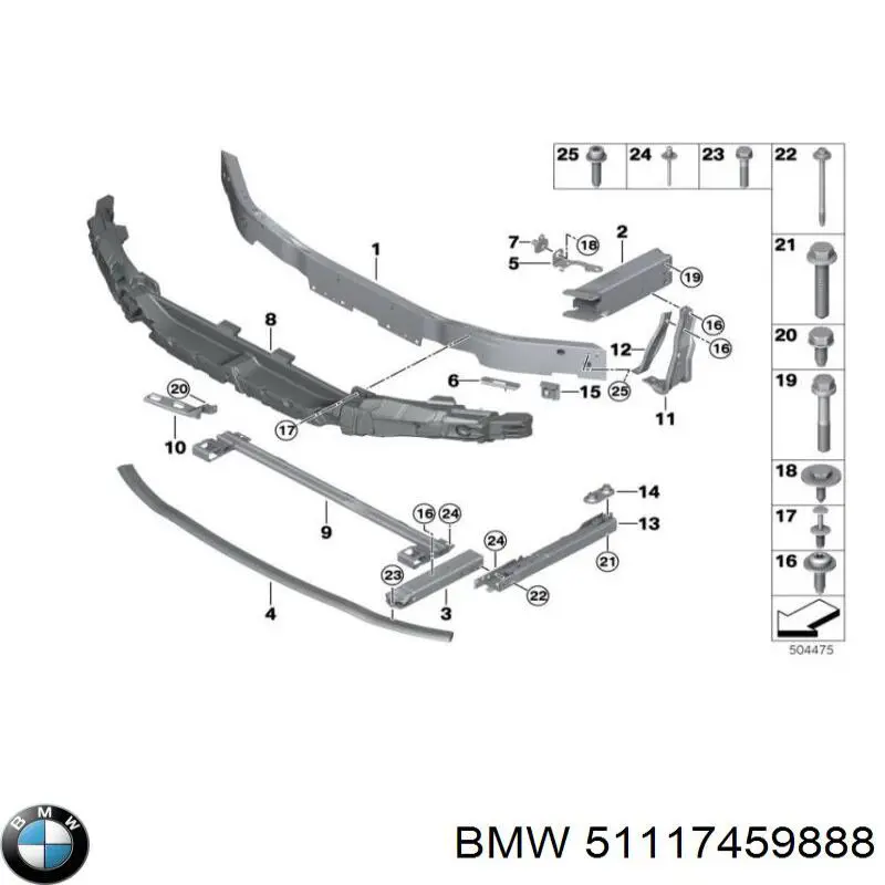 51117459888 BMW 