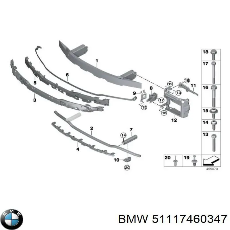 51117460347 BMW 