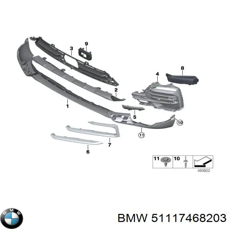  51117468203 BMW