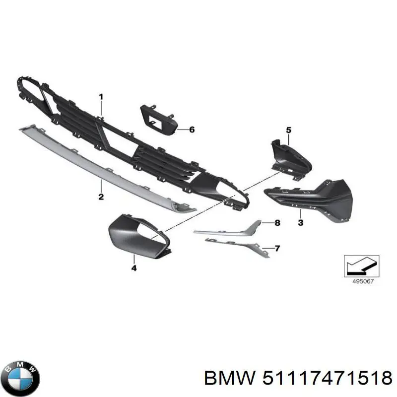  51117471518 BMW