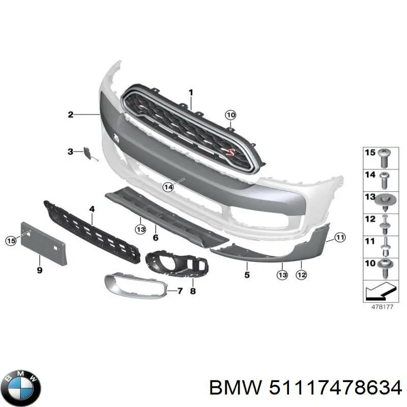 51117478634 BMW 
