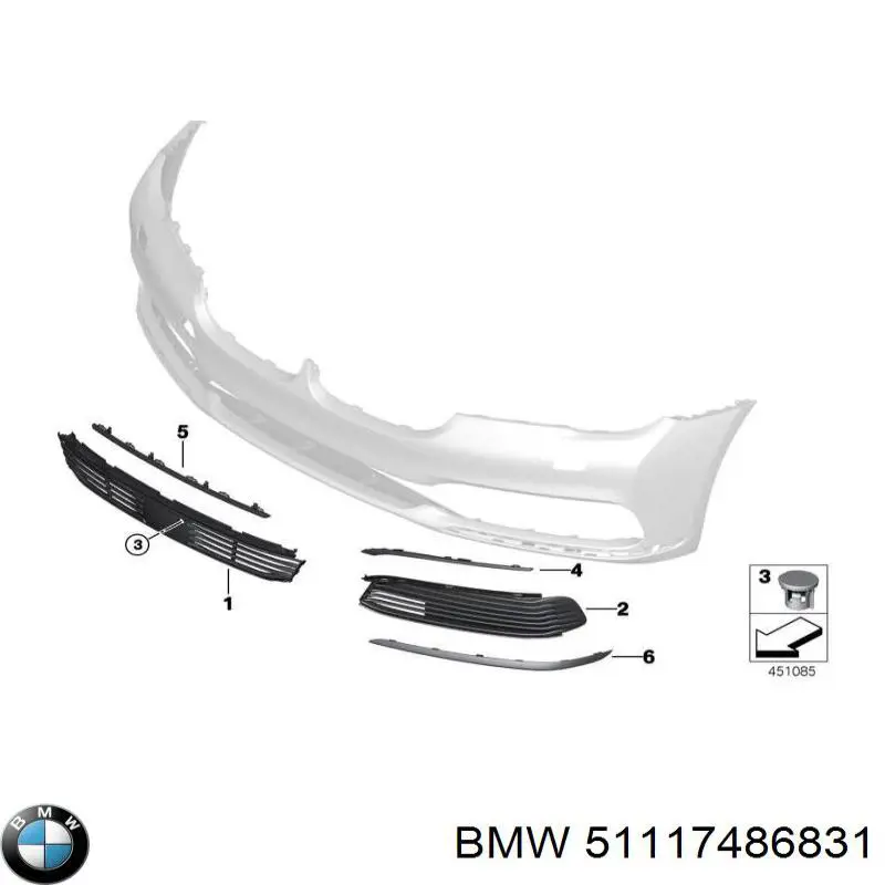  51117486831 BMW