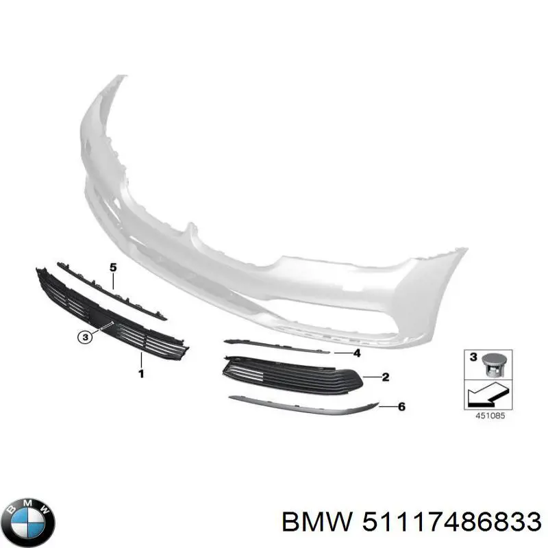 51117486833 BMW 