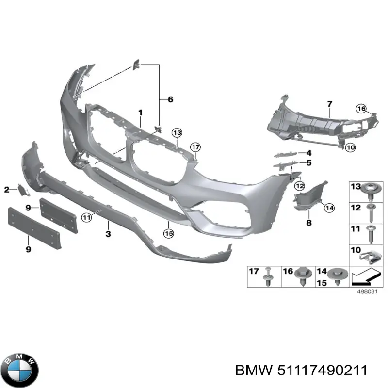 51117490211 BMW 