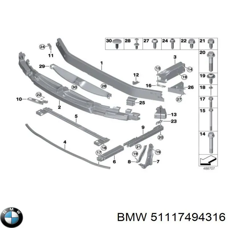 51117494316 BMW 