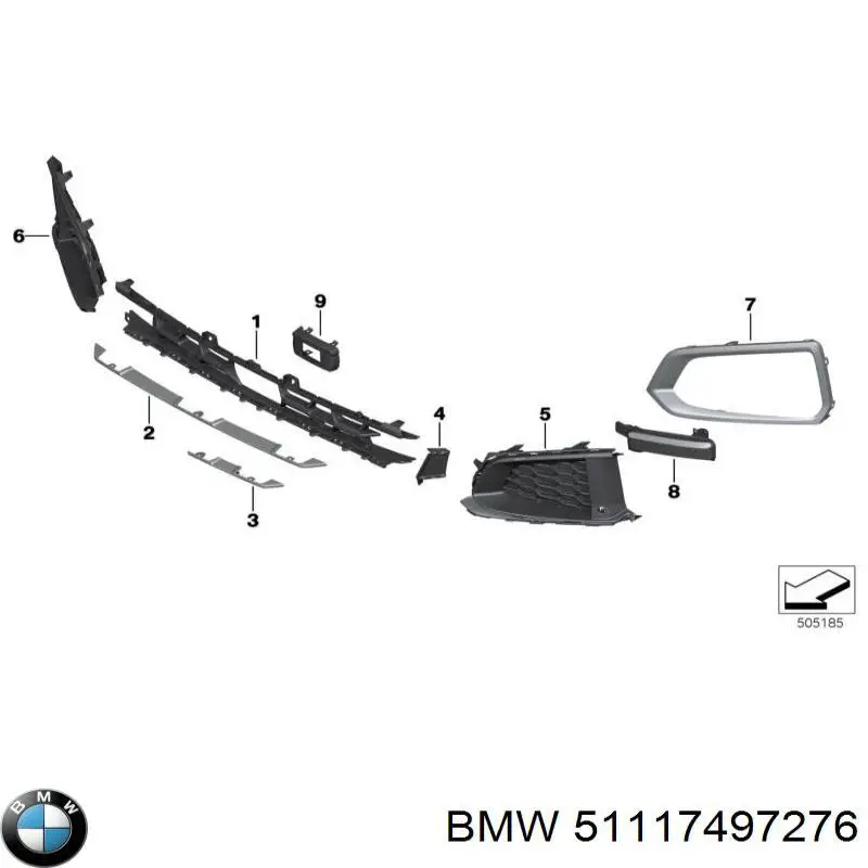 51117497276 BMW 