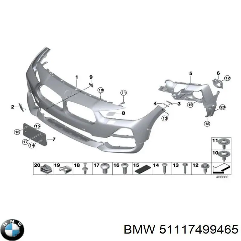  51117499465 BMW