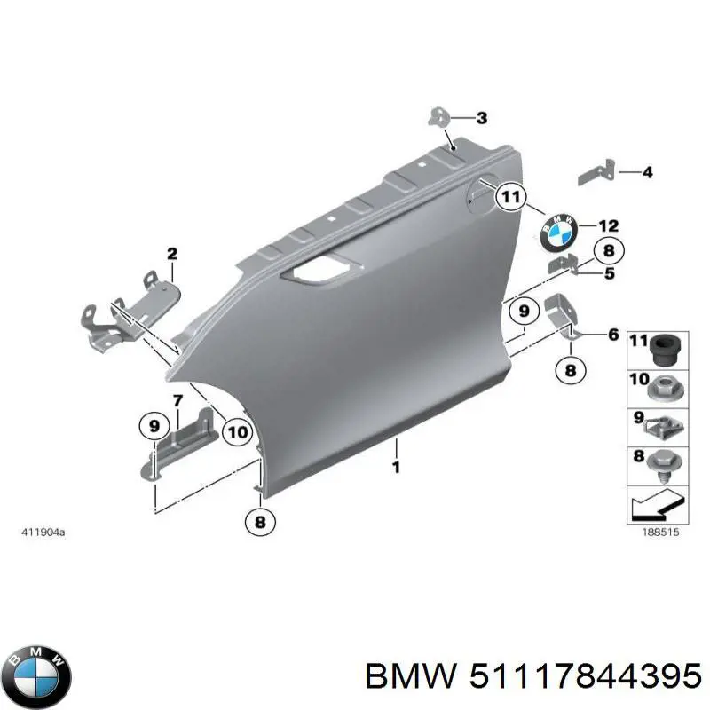 51117844395 BMW 