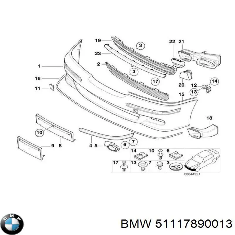  51117890013 BMW