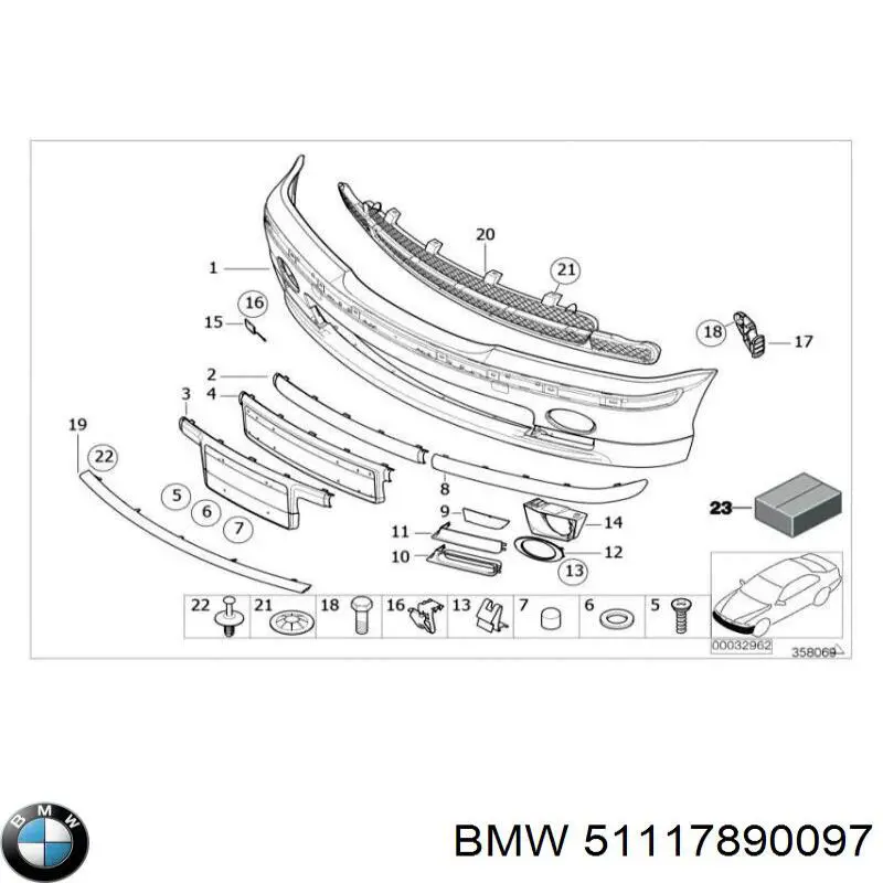  51117890097 BMW