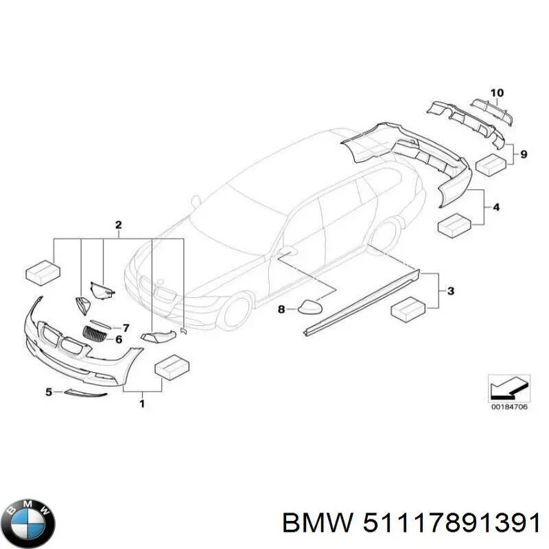 7125193 Autotechteile Передняя заглушка бампера буксировочного крюка