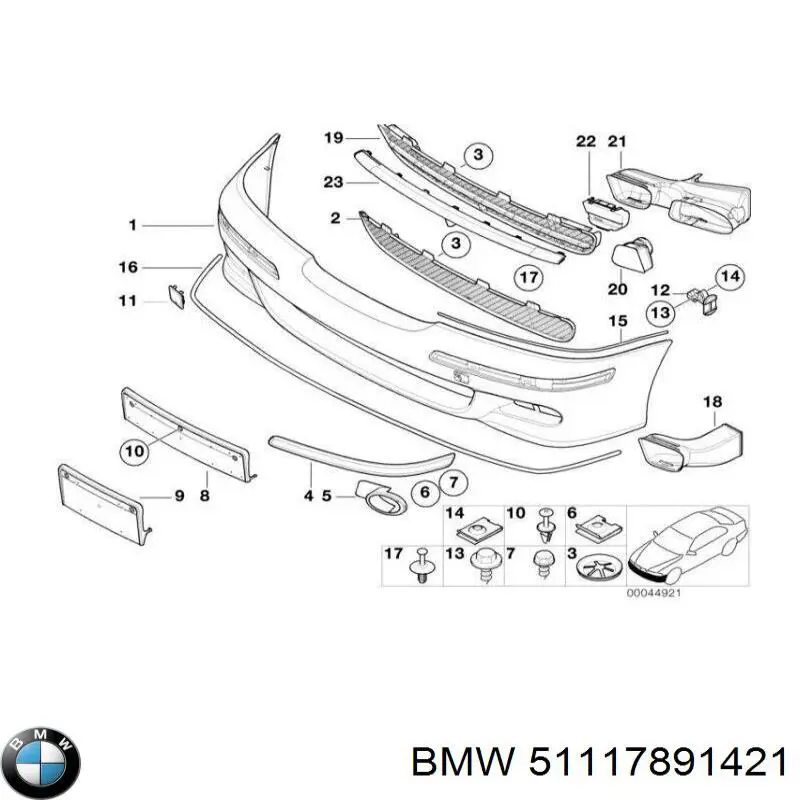  51117891421 BMW