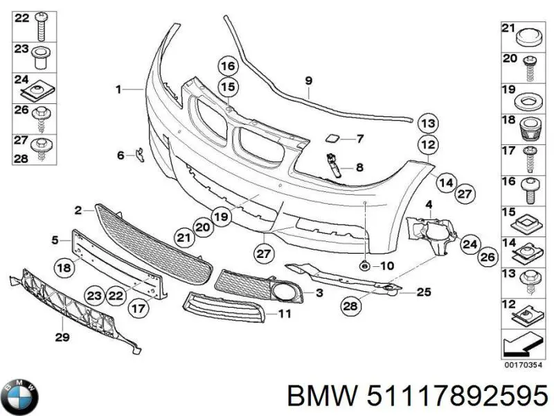 51117892595 BMW 