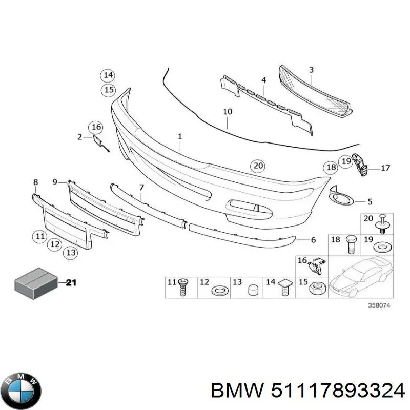  51117893324 BMW