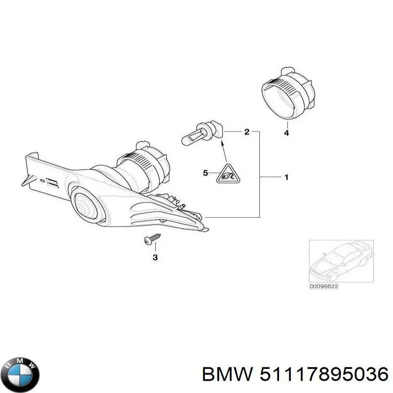 Купить 51117895036 BMW 