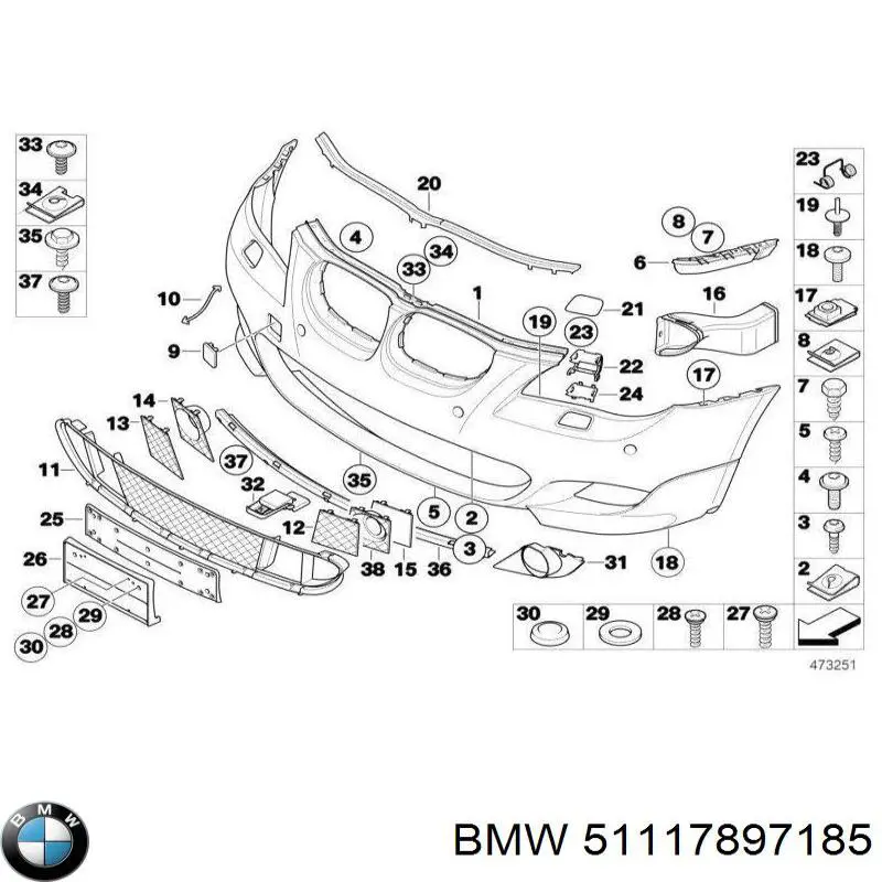 51117897185 BMW 