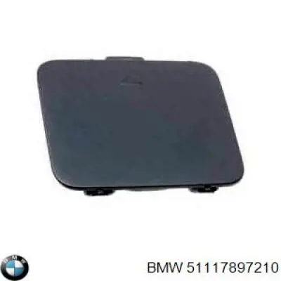 Заглушка бампера буксировочного крюка передняя правая на BMW 5 (E60) купить.