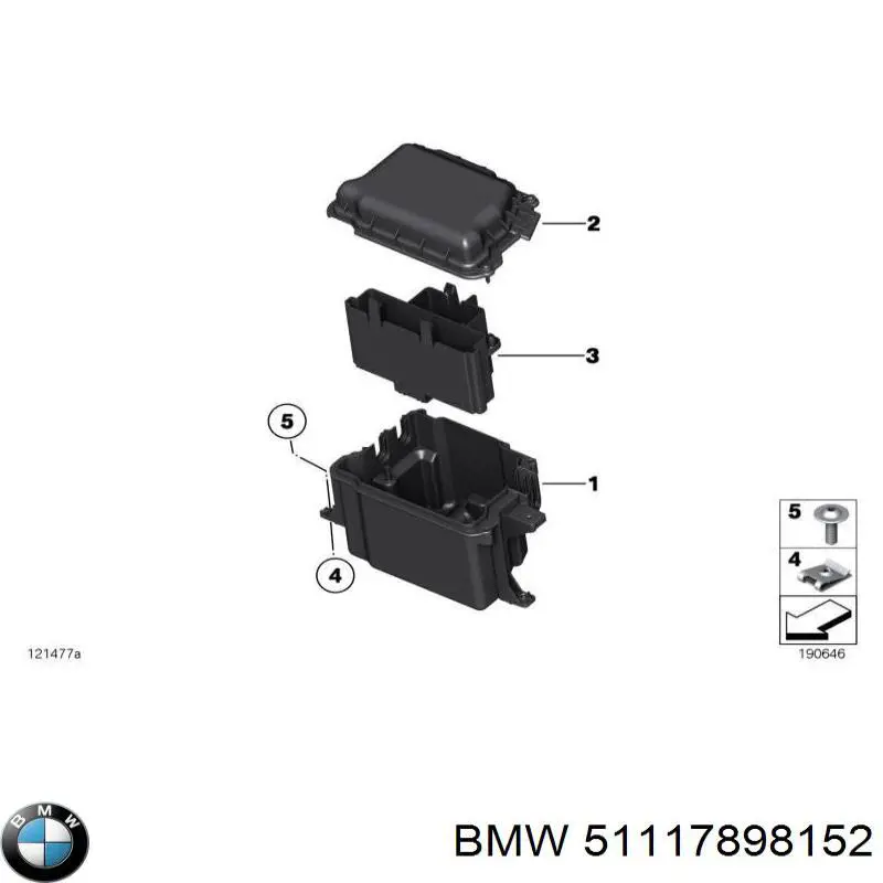 7125147 Autotechteile Накладка зеркала заднего вида, правая