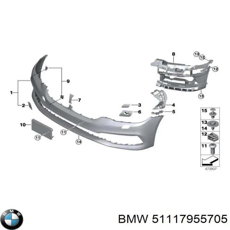  51117955705 BMW