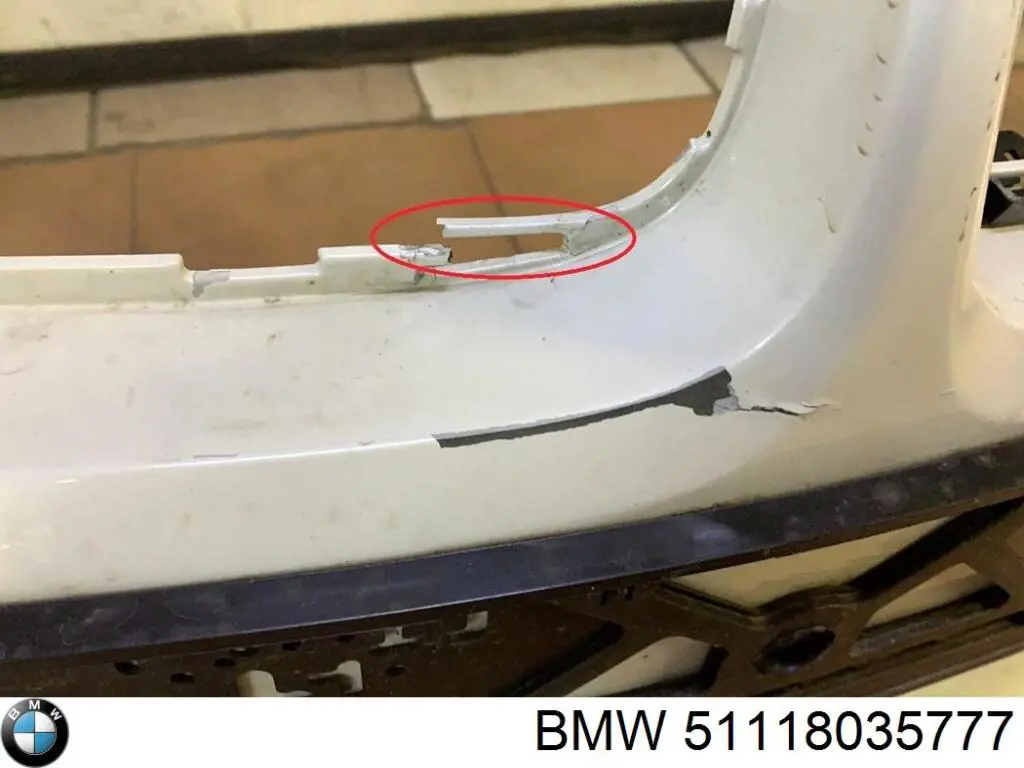 Купить 51118035777 BMW Буфер (бампер) передний