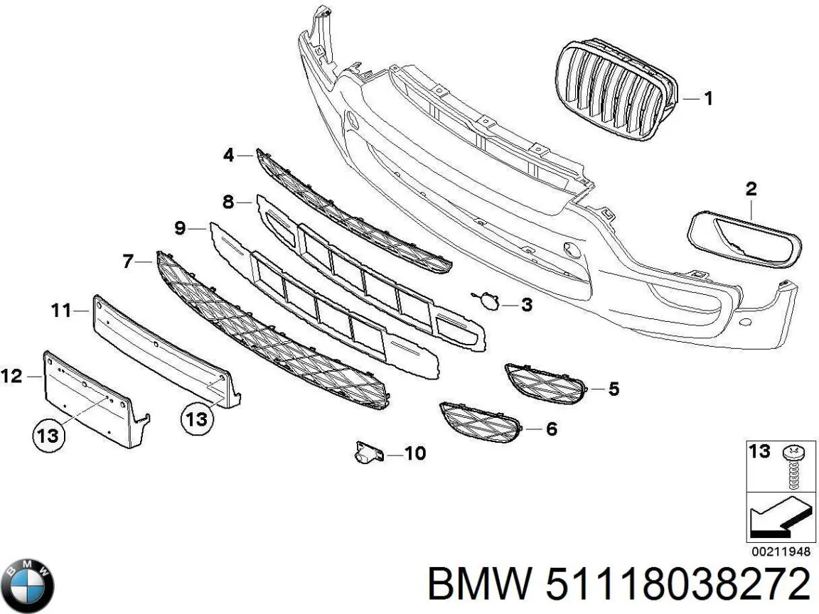  51118038272 BMW