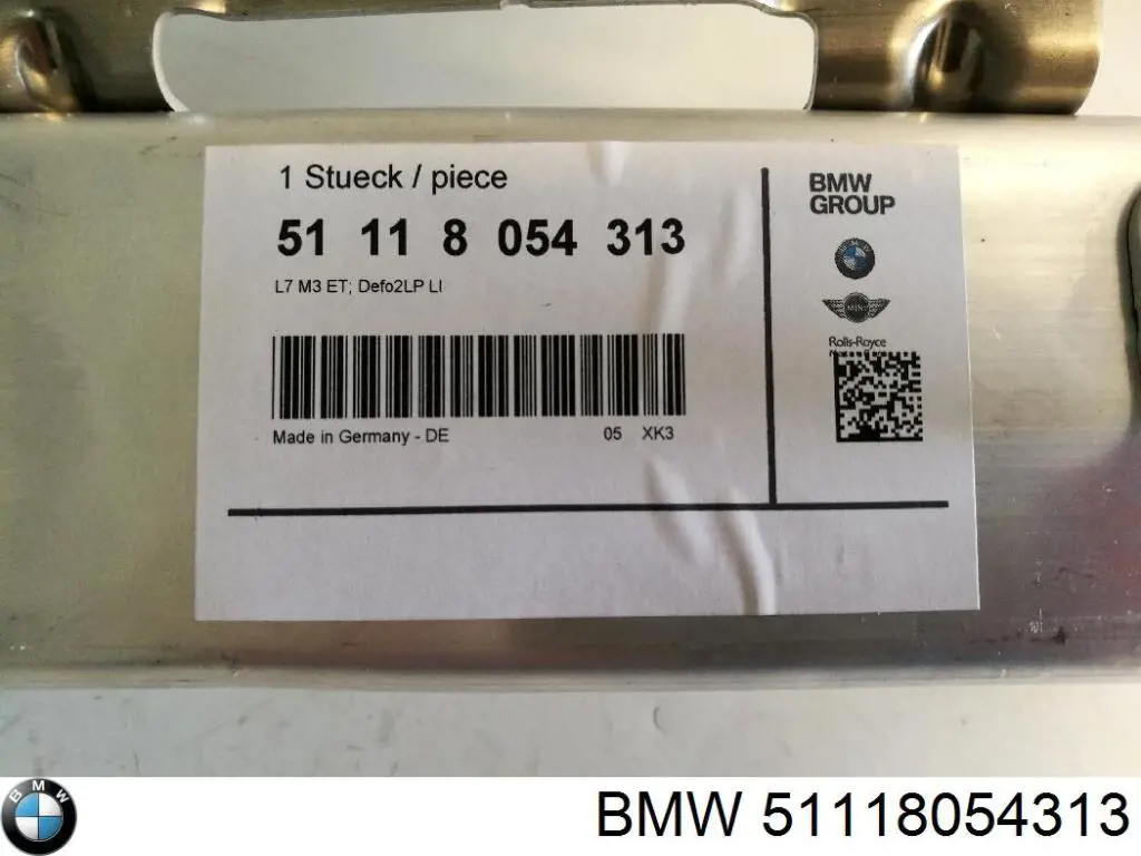 51118054313 BMW 