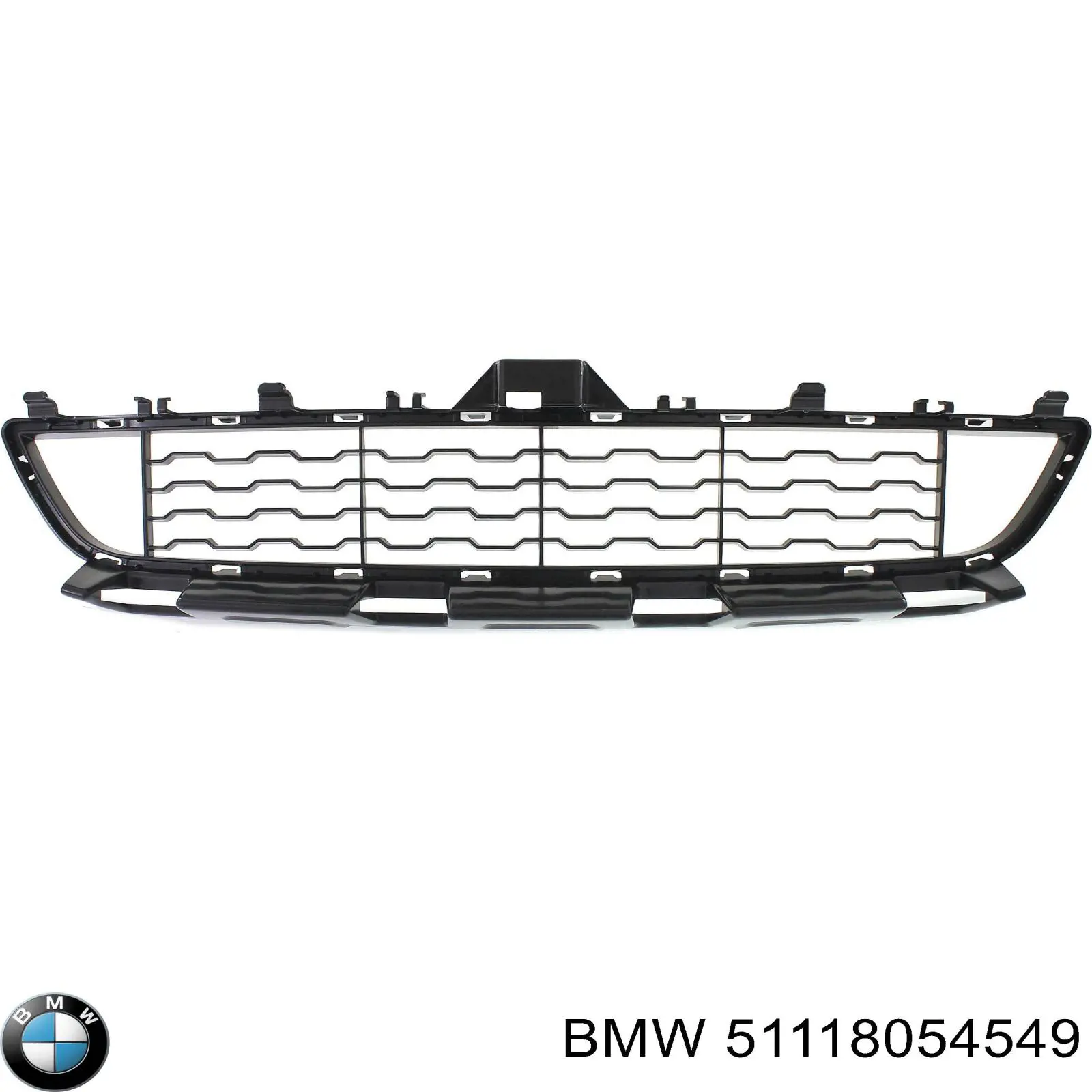 Решетка бампера переднего нижняя BMW 51118054549