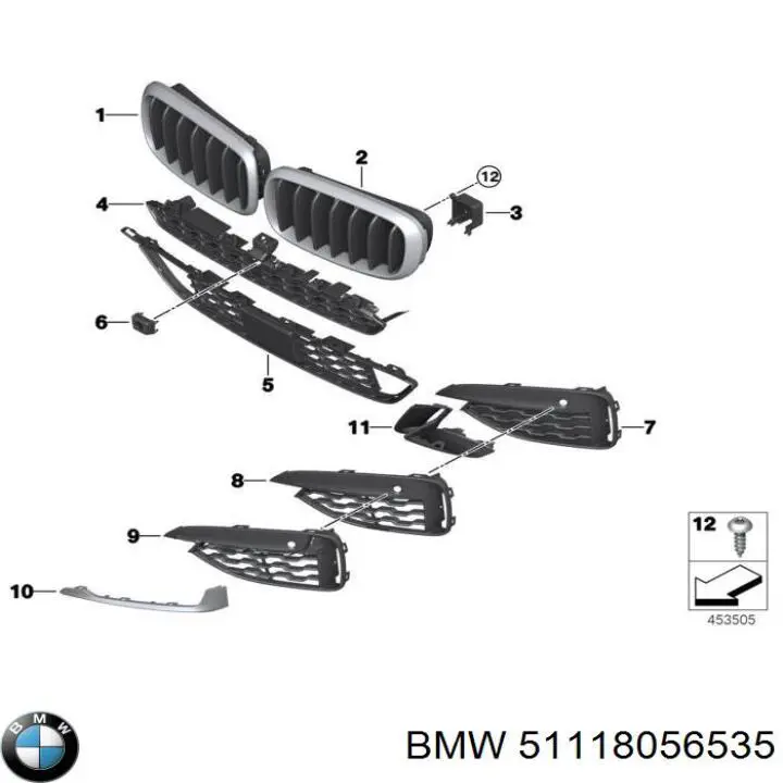 51118056535 BMW 