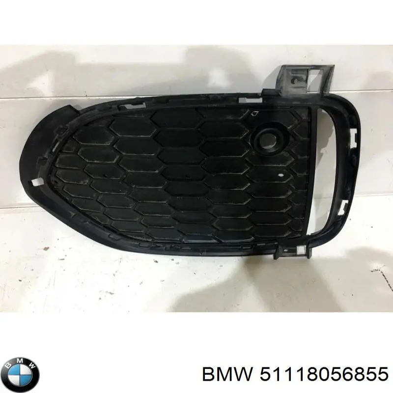 Решетка переднего бампера, левая BMW 51118056855 цена, от 40.44 USD