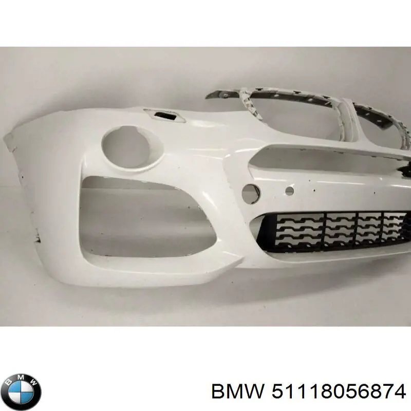 51118056874 BMW Бампер передний в сборе