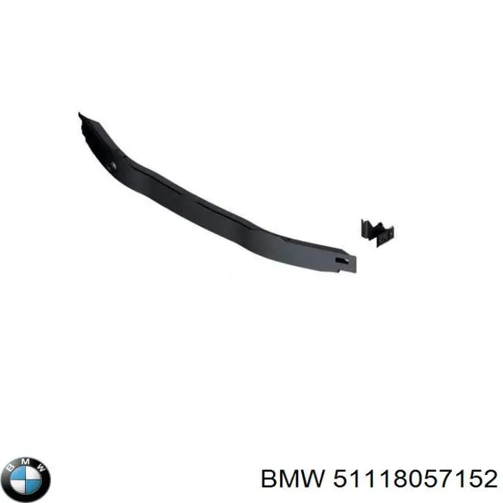 51118057152 BMW Кронштейн усилителя переднего бампера