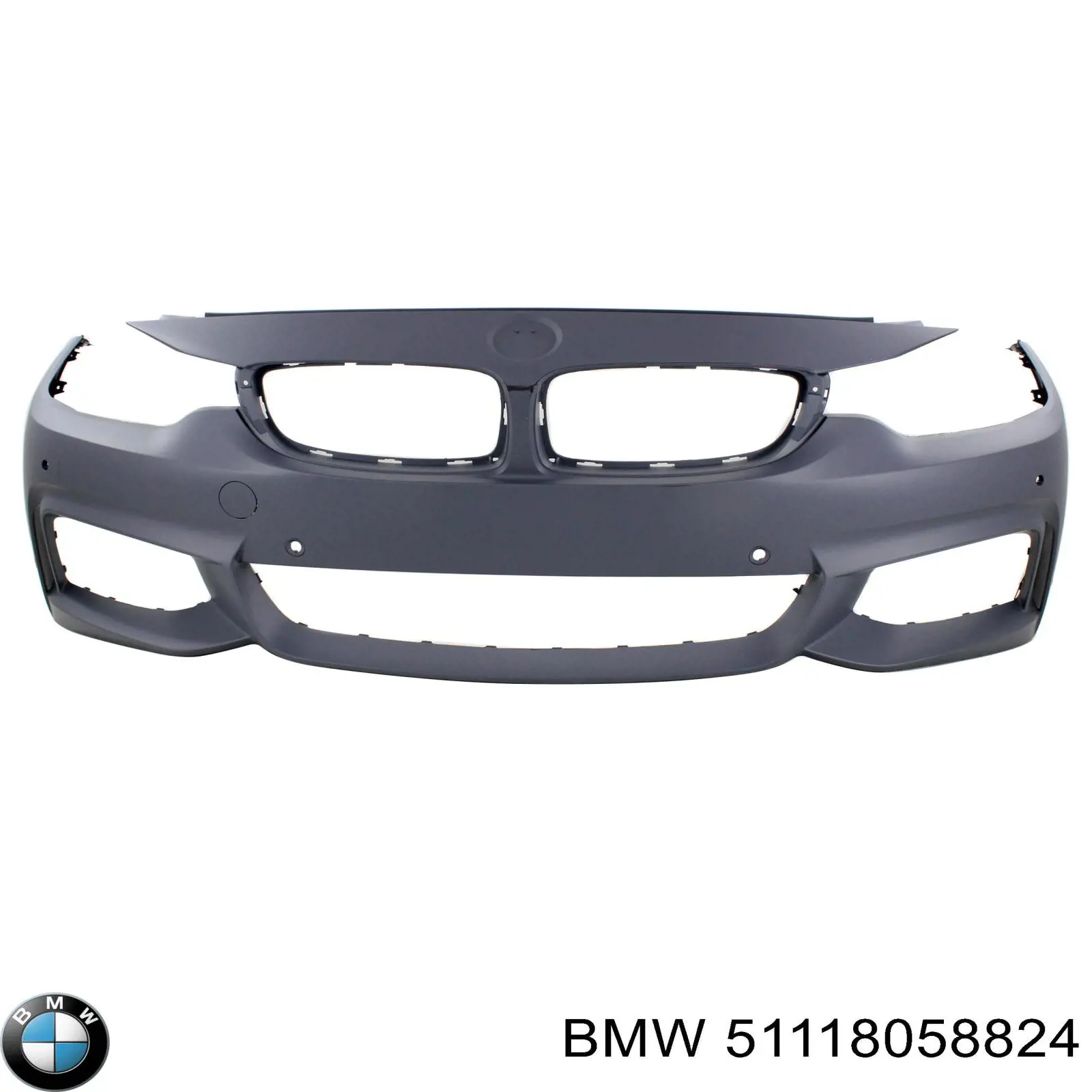 Передний бампер 51118058824 BMW