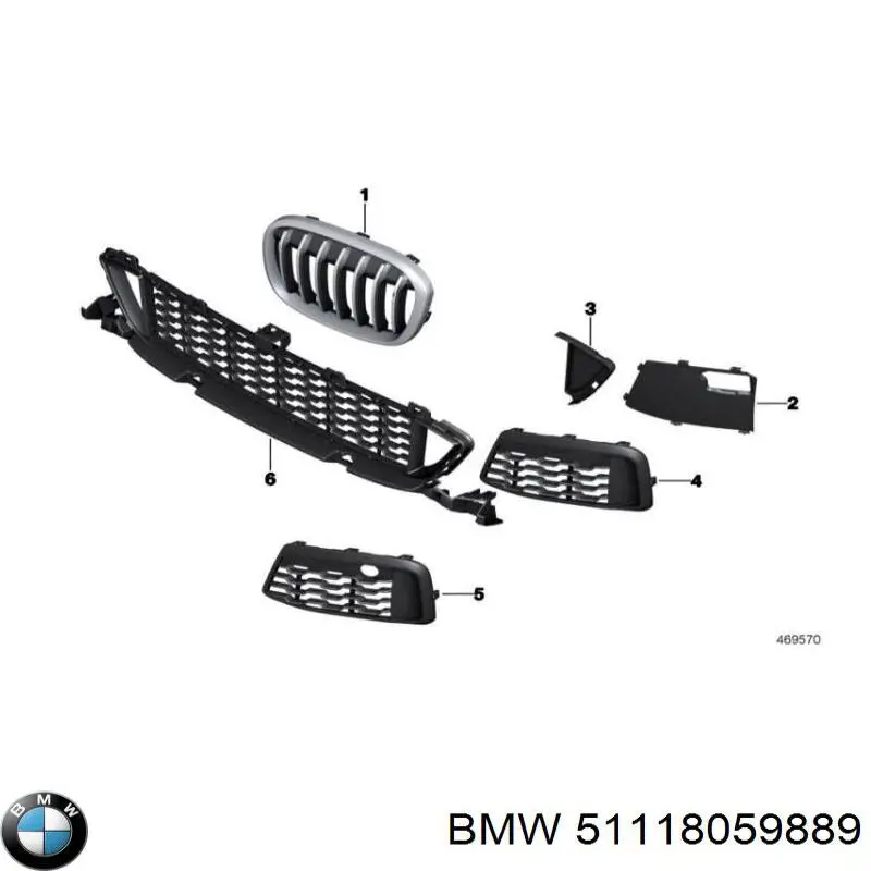  51118059889 BMW