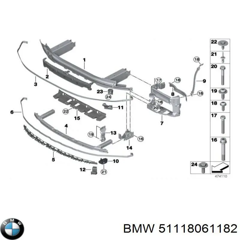  51118061182 BMW