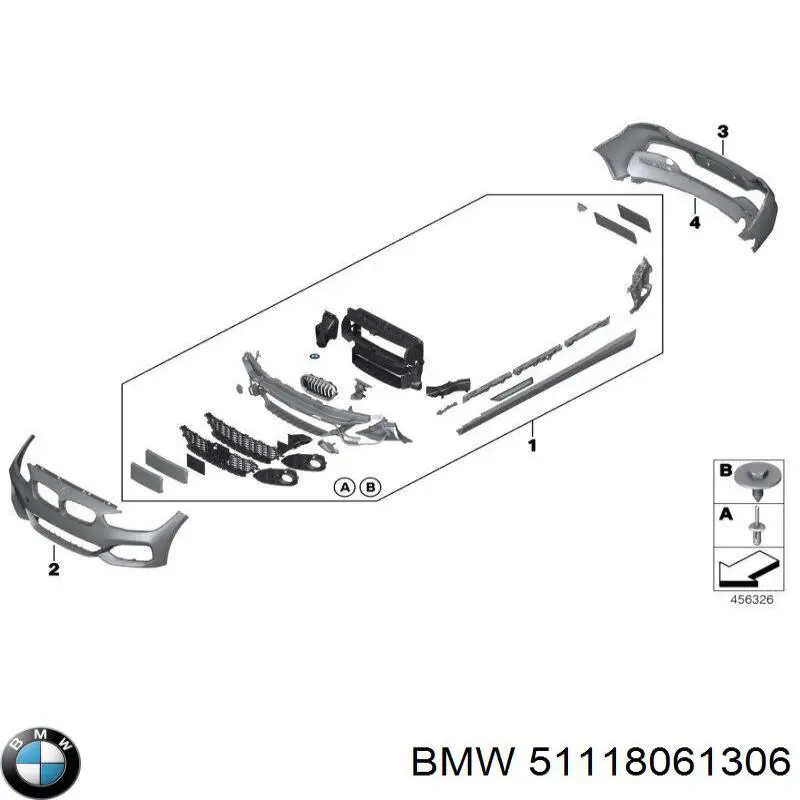  BMW 51118061306 цена, от 97.91 USD