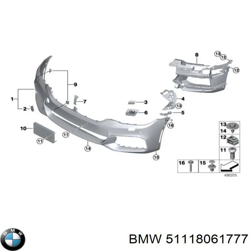 51118061777 BMW 