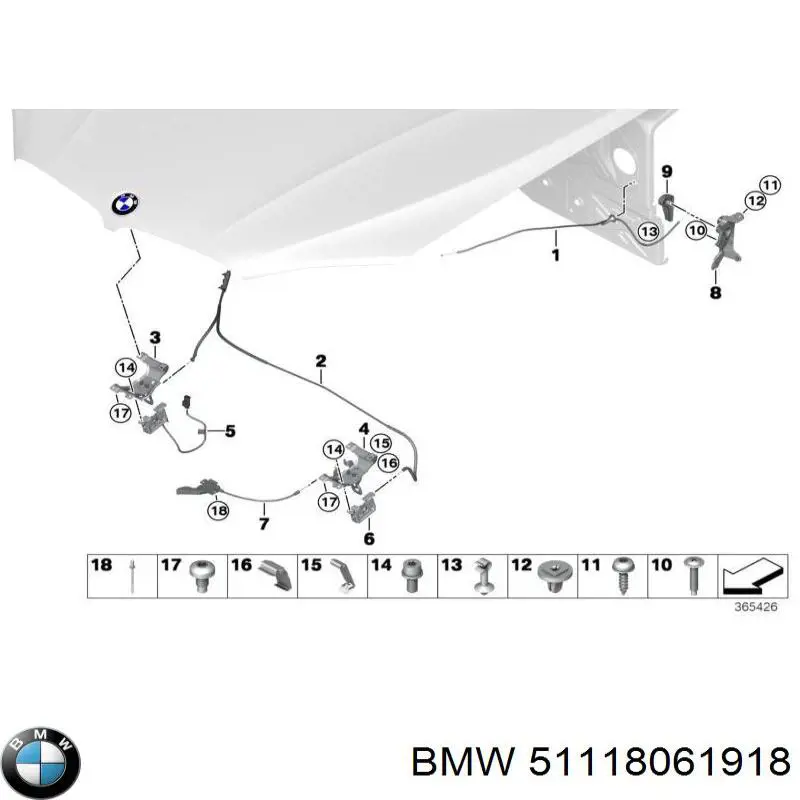 Бампер на авто BMW 51118061918 цена, от 127.27 USD