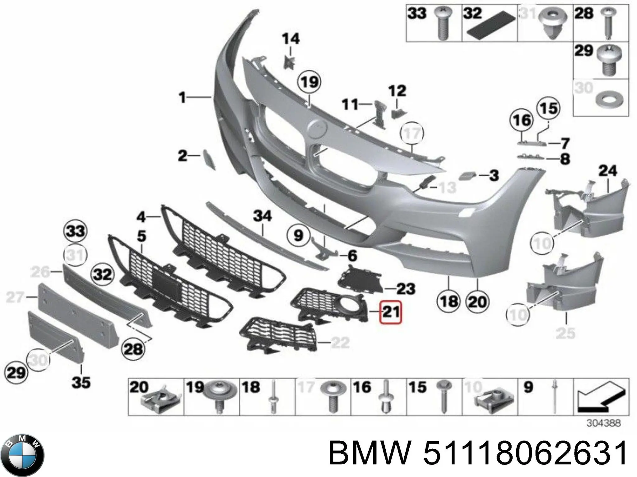 51118062631 BMW 