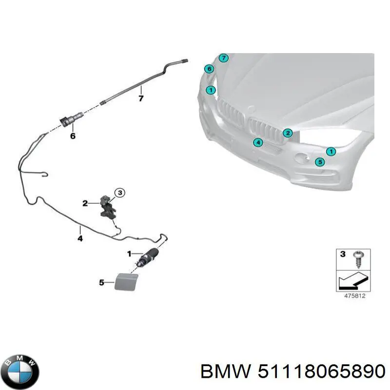 51118065890 BMW 