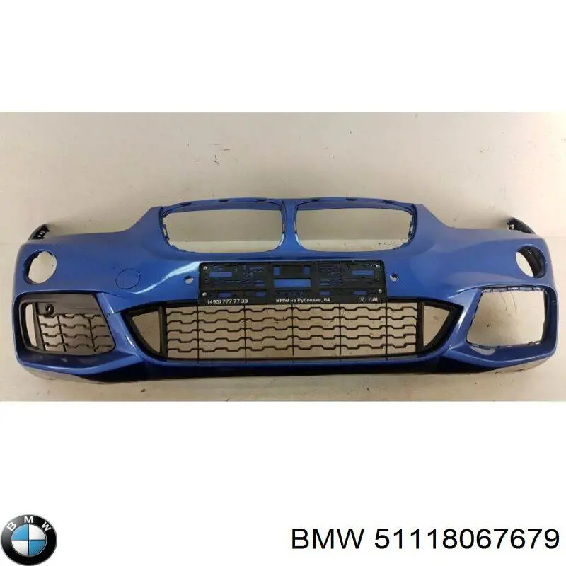 Передний бампер 51118067679 BMW
