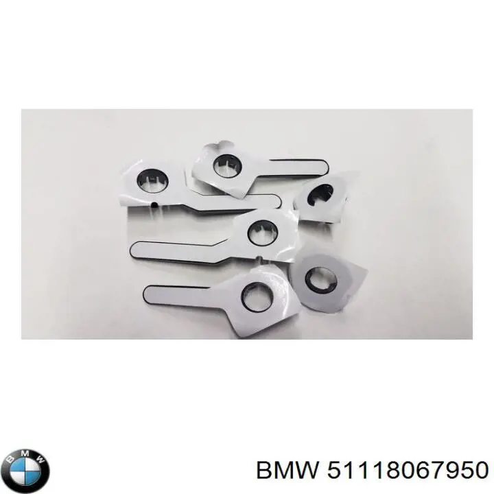 Купить 51118067950 BMW Кронштейн датчика парктроника передний боковой