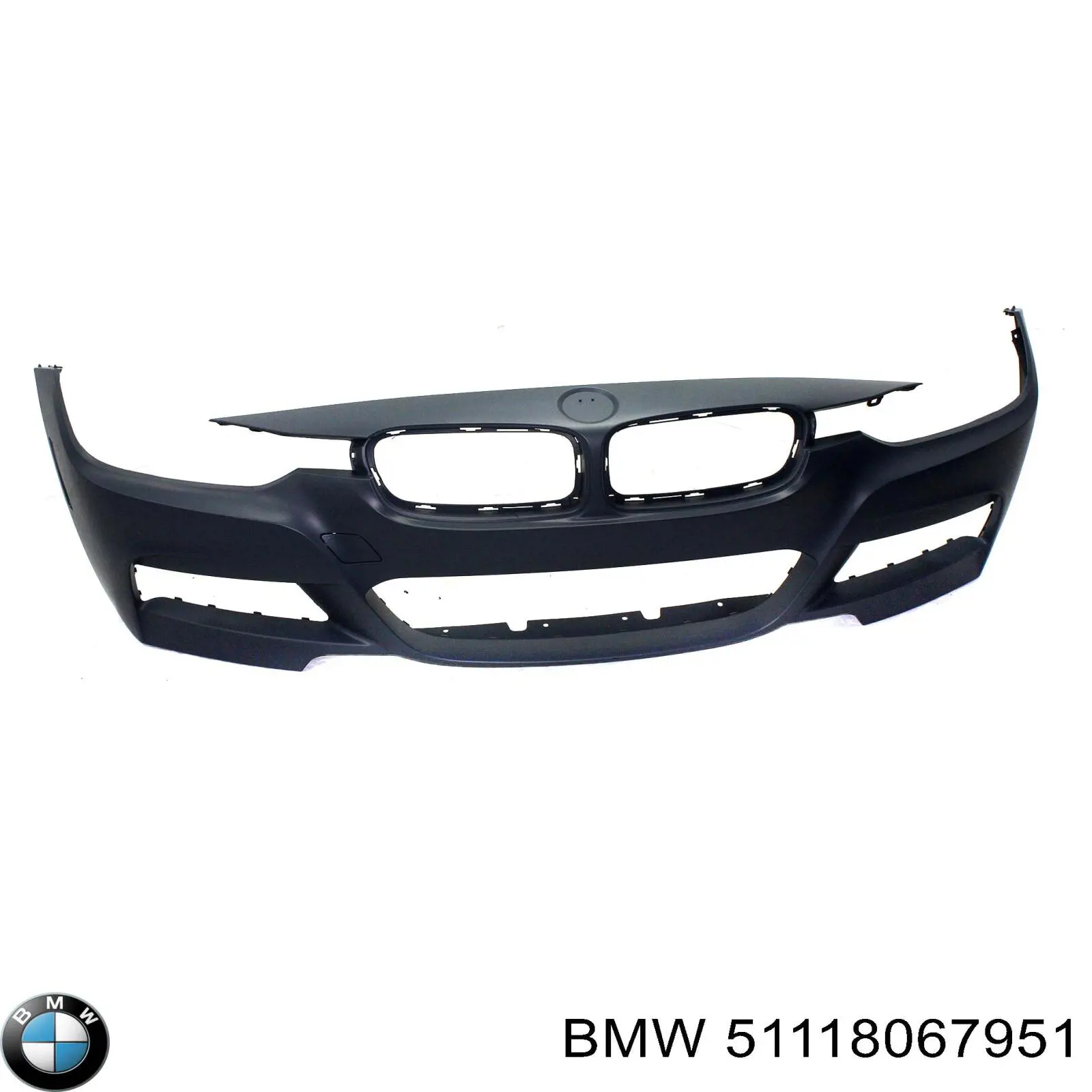 Передний бампер 51118055825 BMW