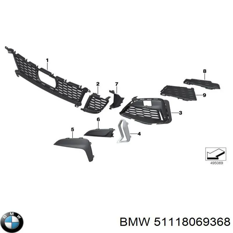  51118069368 BMW