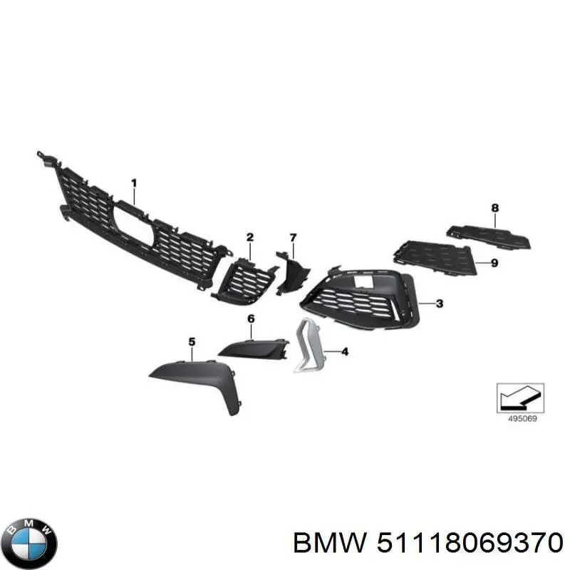 51118069370 BMW 